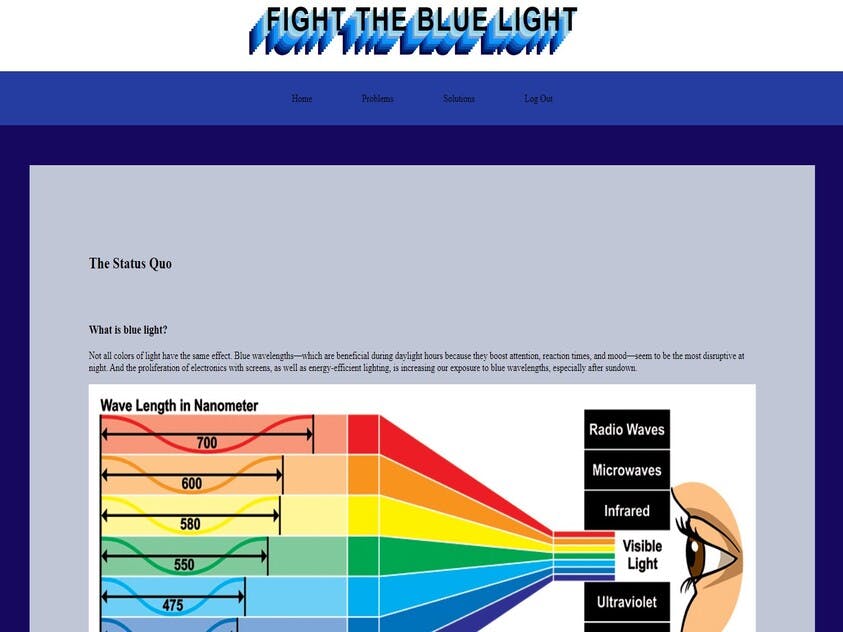 Fight the Blue Light